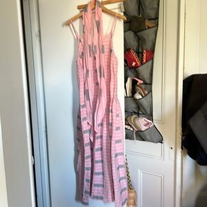 WOVEN Cotten drop waist summer dress